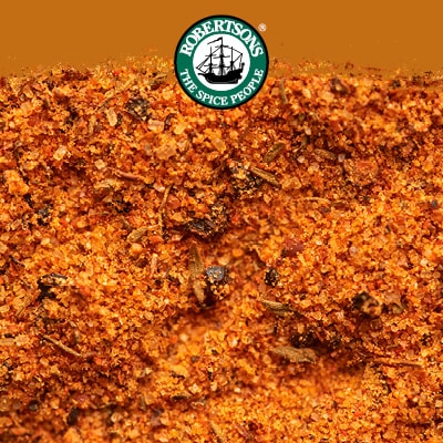 Robertsons All Purpose Seasoning (Pouch) 1 Kg - Robertsons All Purpose Seasoning is a golden colour and provides an authentic herbs and spices texture.